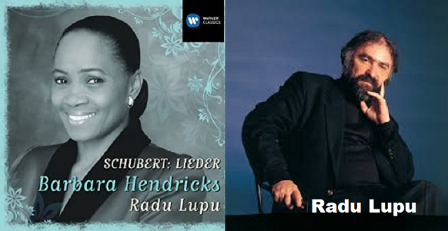 Lieder de Schubert por Radu Lupu y Barbara Hendricks