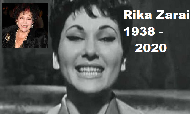 Adiós a la voz eterna de Rika Zarai Z’L