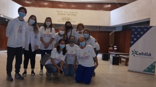 Voluntarios en Red, con Dora Shlafrok