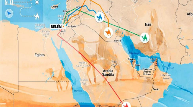 ¿Oro, incienso o mirra? ¿Qué traen los "reyes de oriente" en 2022?