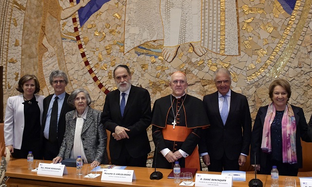 Acto conmemorativo del 50º aniversario del Centro de Estudios Judeo-Cristianos (Arzobispado, Madrid, 27/10/2022)