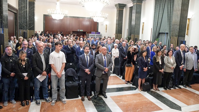 Acto por el primer aniversario de la masacre terrorista en Israel del 7 de octubre de 2023 (Madrid, Hotel Intercontinental)