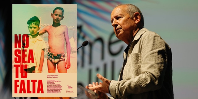 El documental "No sea tu falta", con su autor Moisés Salama