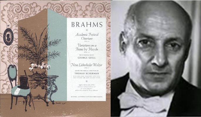 Thomas Scherman y los valses sobre canciones de amor de Brahms
