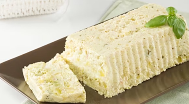El veraniego flan de calabacín