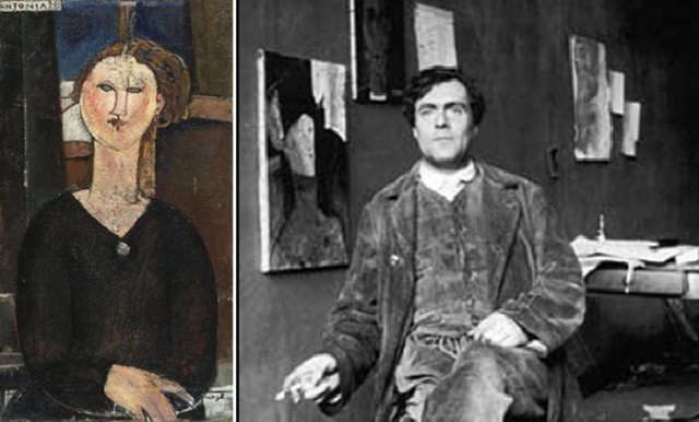 El pintor Amadeo Modigliani