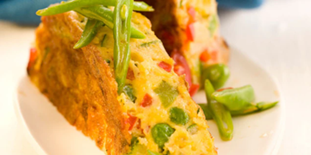 La apetitosa tortilla de colores