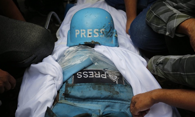 El informe de periodistas muertos en Gaza presentado por Al Jazeera
