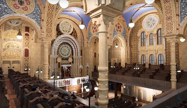 La sinagoga de Szczecin, destruida en la Noche de los Cristales Rotos, revive