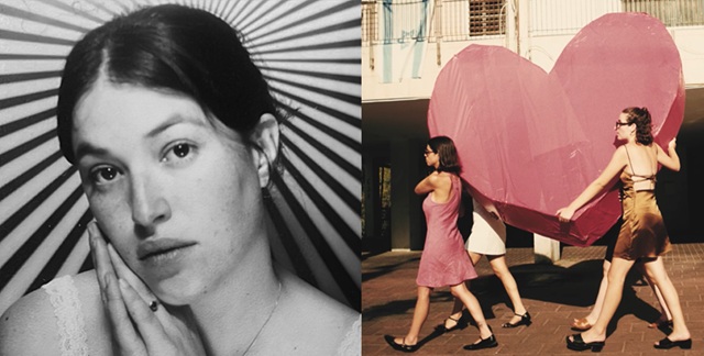 Maya Pieressa pone la mano en el corazón