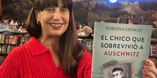 "El chico que sobrevivió a Auschwitz", con su autora Adriana Lerman