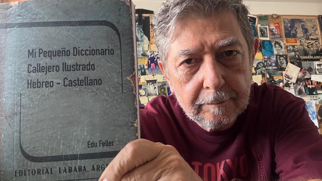 "Mi pequeño diccionario callejero ilustrado hebreo-castellano", con Edu Feller