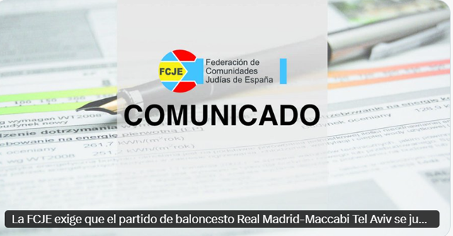 Acciones de la FCJE contra el antisemitismo