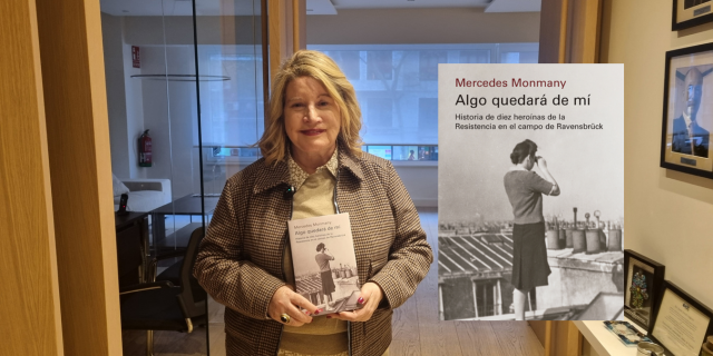 "Algo quedará de mí", con su autora Mercedes Monmany