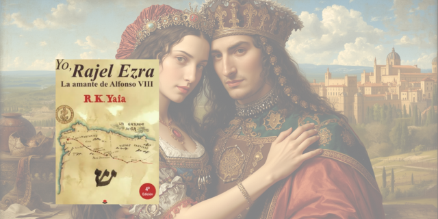 "Yo, Rajel Ezra. La amante de Alfonso VIII", con su autora Raquel Jiménez