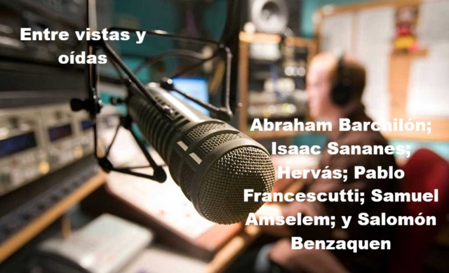 Agosto 2004 (II): Abraham Barchilón; Isaac Sananes; Hervás; Pablo Francescutti; Samuel Amselem; y Salomón Benzaquen
