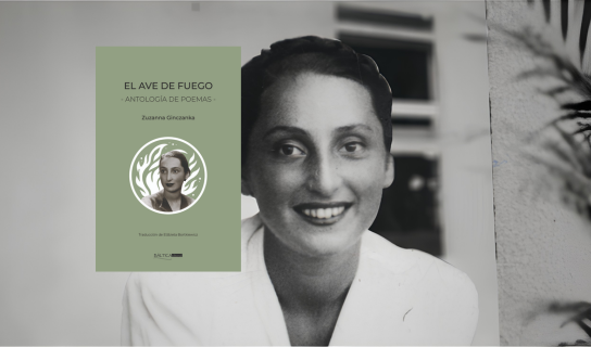 "El ave de fuego" de Zuzanna Ginczanka, con su traductora Elzbieta Bortkiewicz