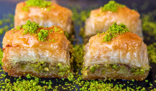 ¿Pasta filo dulce? ¡Baklava por favor!