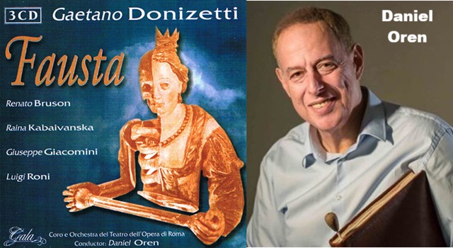 "Fausta" de Donizetti, dirigida por Daniel Oren