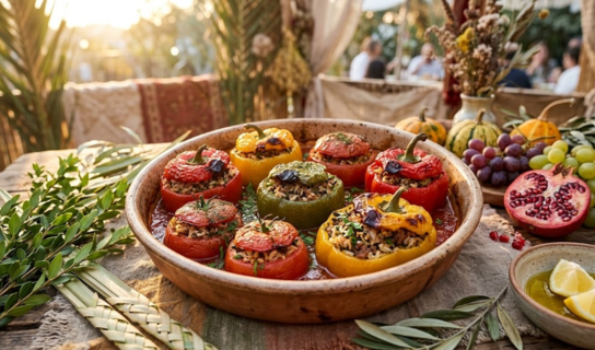 Mehshi: verduras rellenas para Sucot