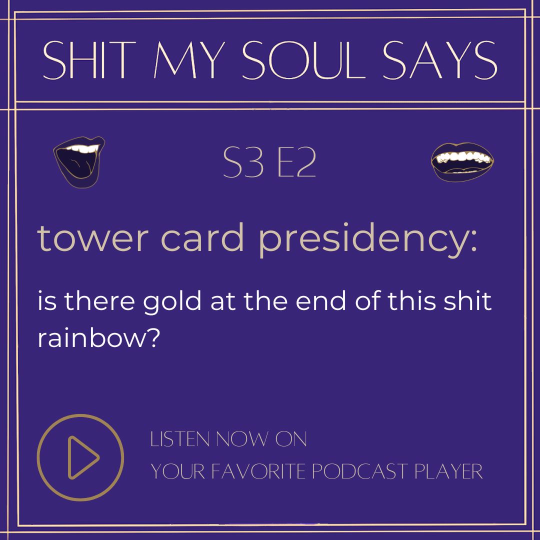 tower card presidency: is there gold at the end of this shit rainbow?