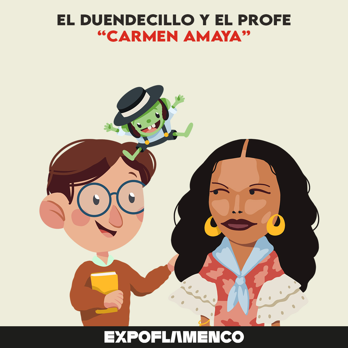 El Duendecillo y el Profe con Carmen Amaya