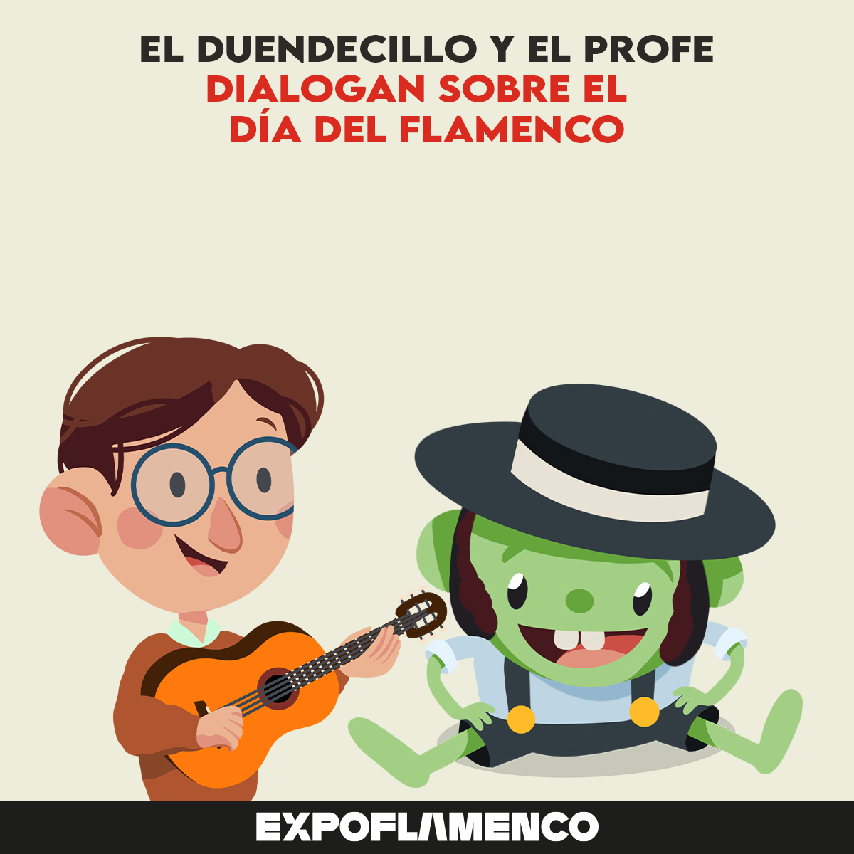 El Duendecillo y el Profe nos hablan del "Día del flamenco"