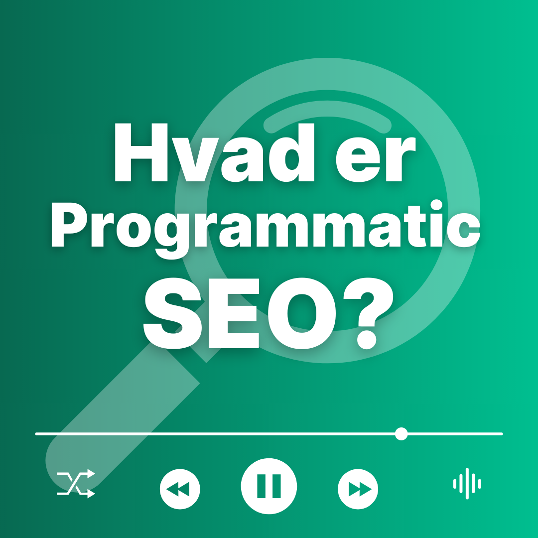 Hvad er Programmatic SEO?