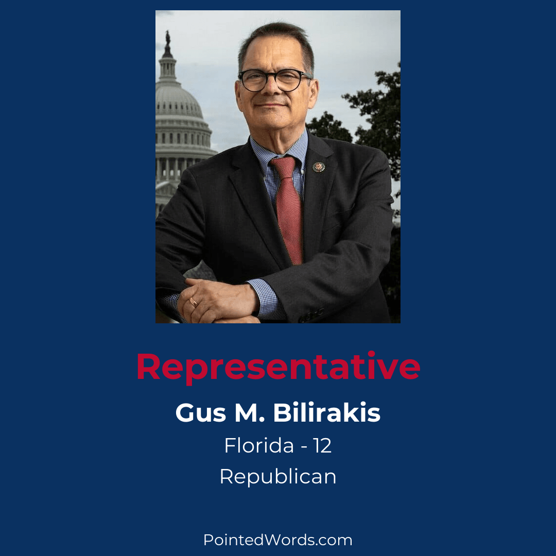 Profile of Republican Representative Bilirakis from Florida District 12
