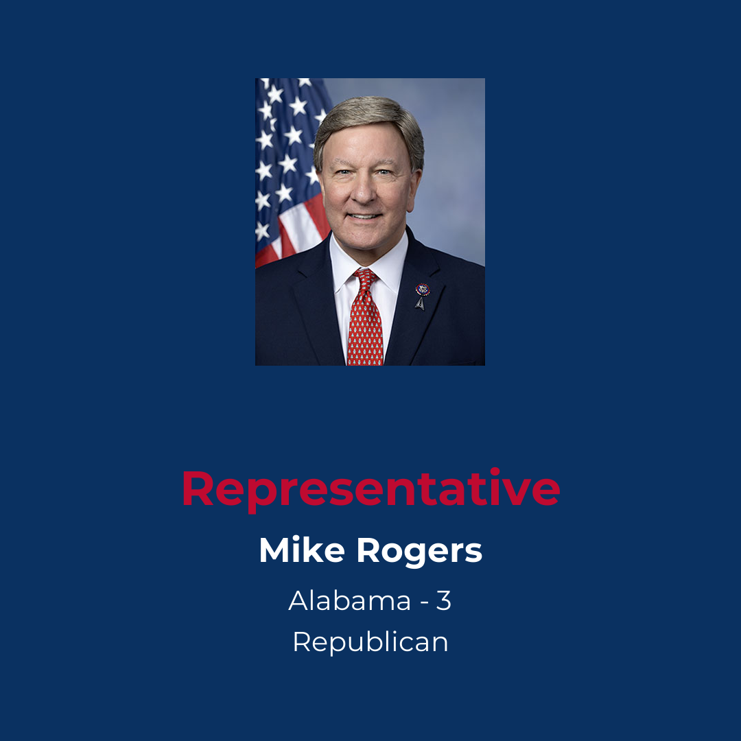 Profile of Republican Representative Rogers from Alabama District 3