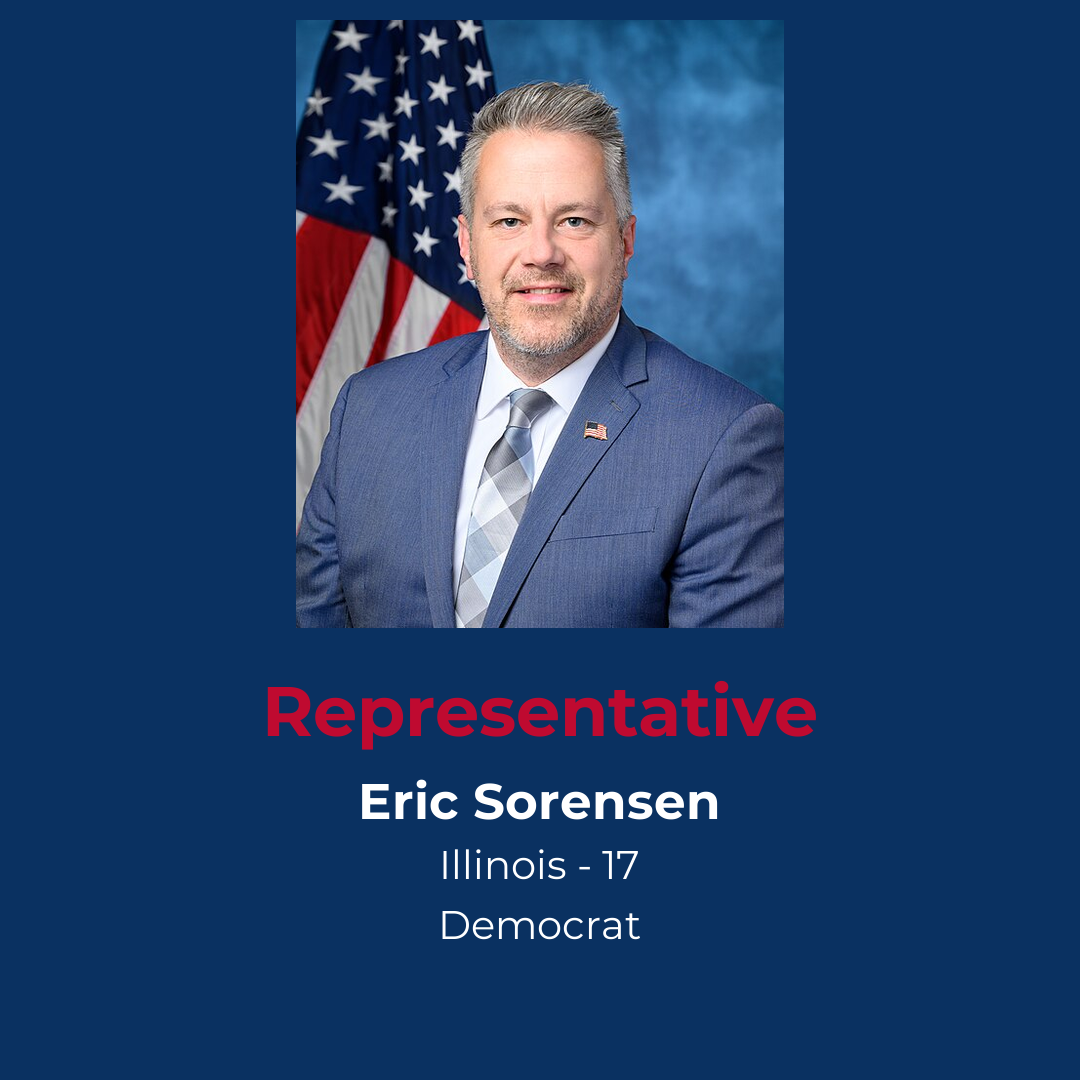 Profile of Democrat Representative Sorensen from Illinois District 17