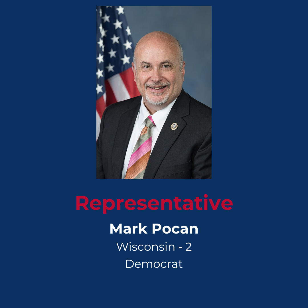 Profile of Democrat Representative Pocan from Wisconsin District 2