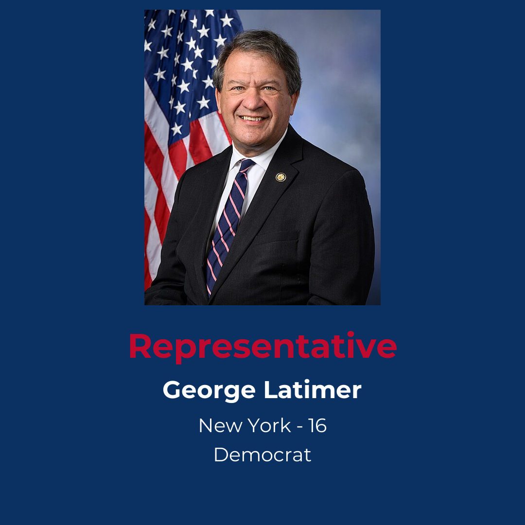 Profile of Democrat Representative Latimer from New York District 16