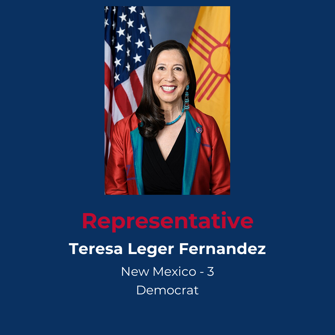 Profile of Democrat Representative Leger Fernandez from New Mexico District 3