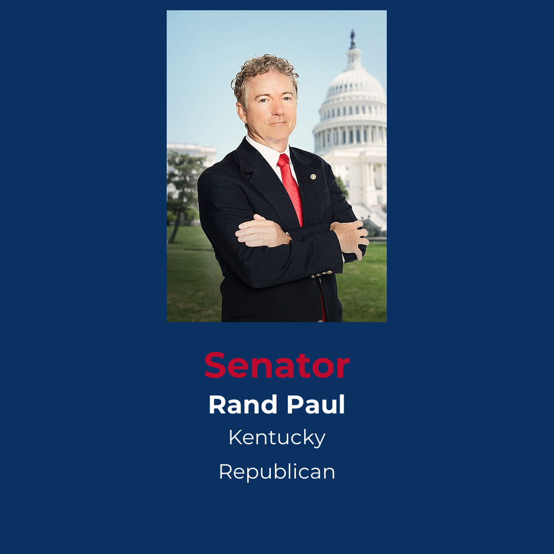 Profile of Republican Senator Paul from Kentucky