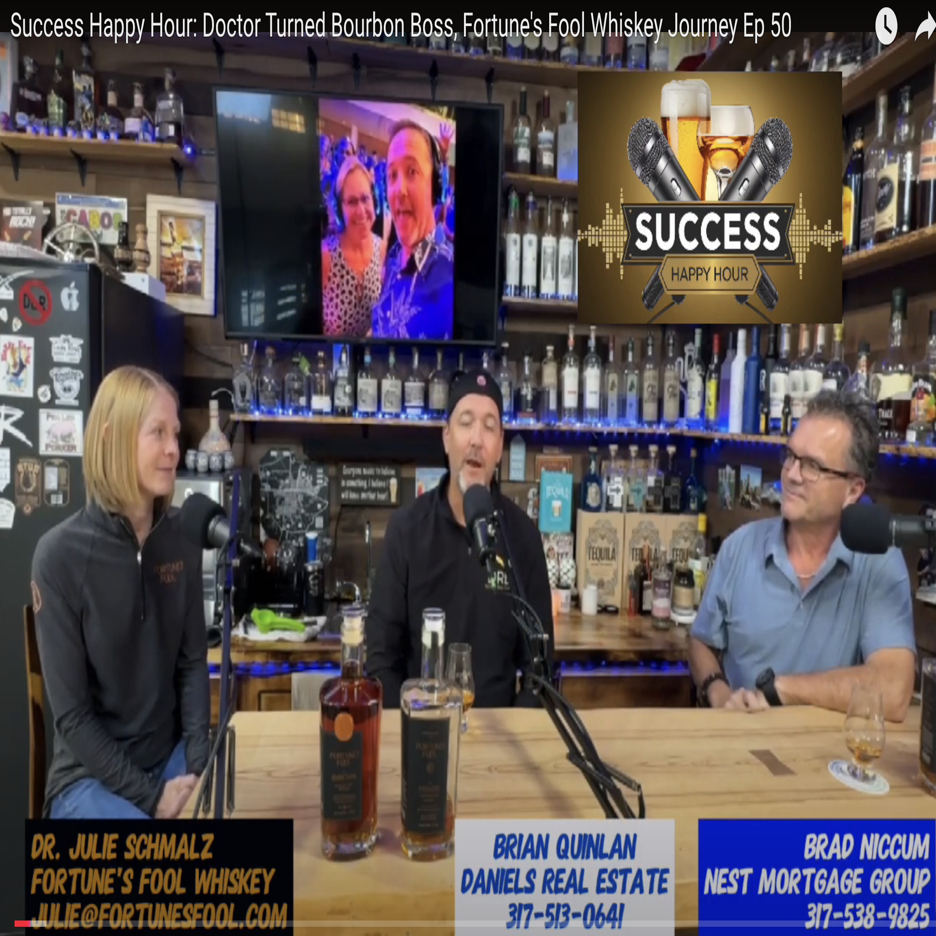 Success Happy Hour: Doctor Turned Bourbon Boss, Fortune's Fool Whiskey Journey Part 1