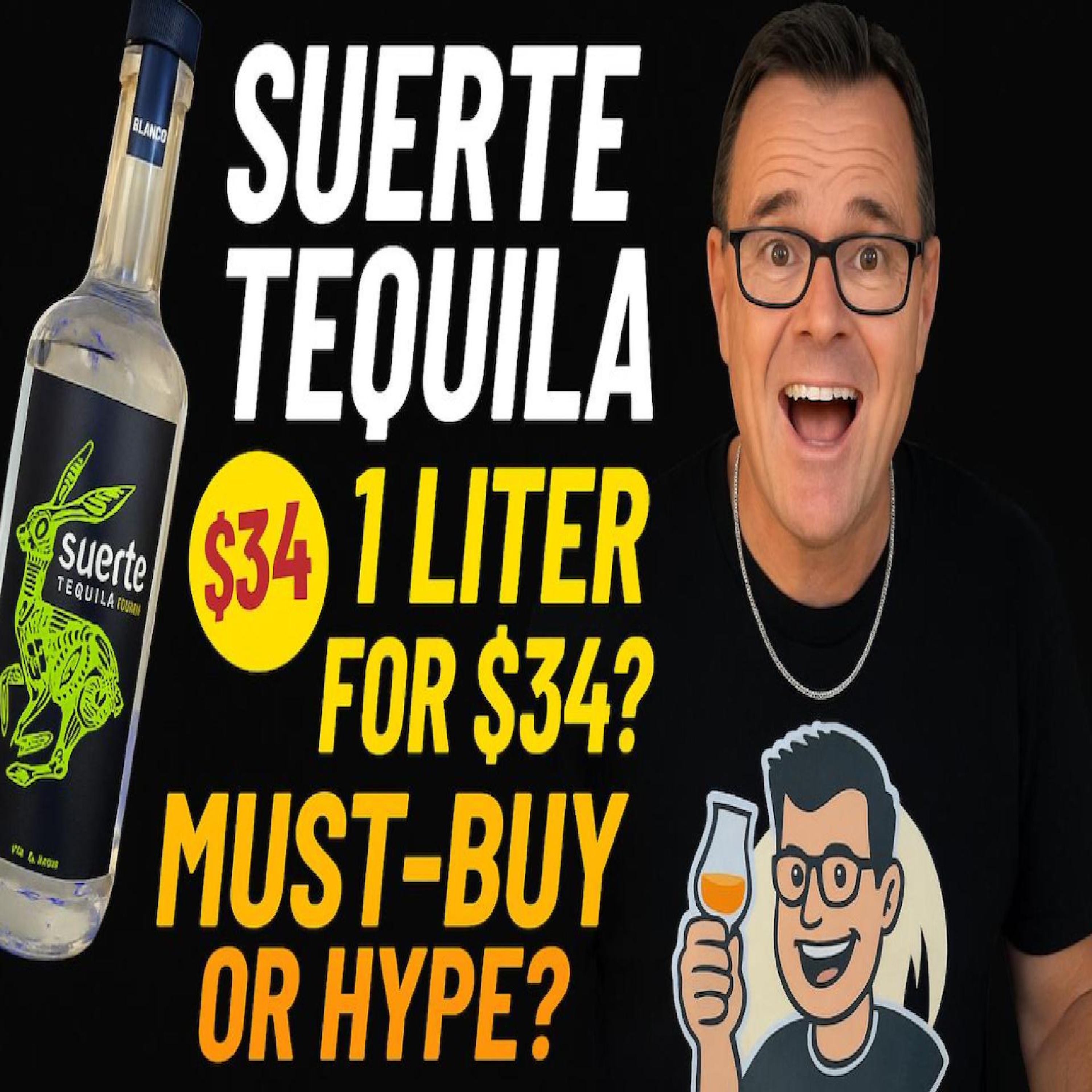Suerte Tequila 1 Liter for $34?! Must-Buy or Overhyped?