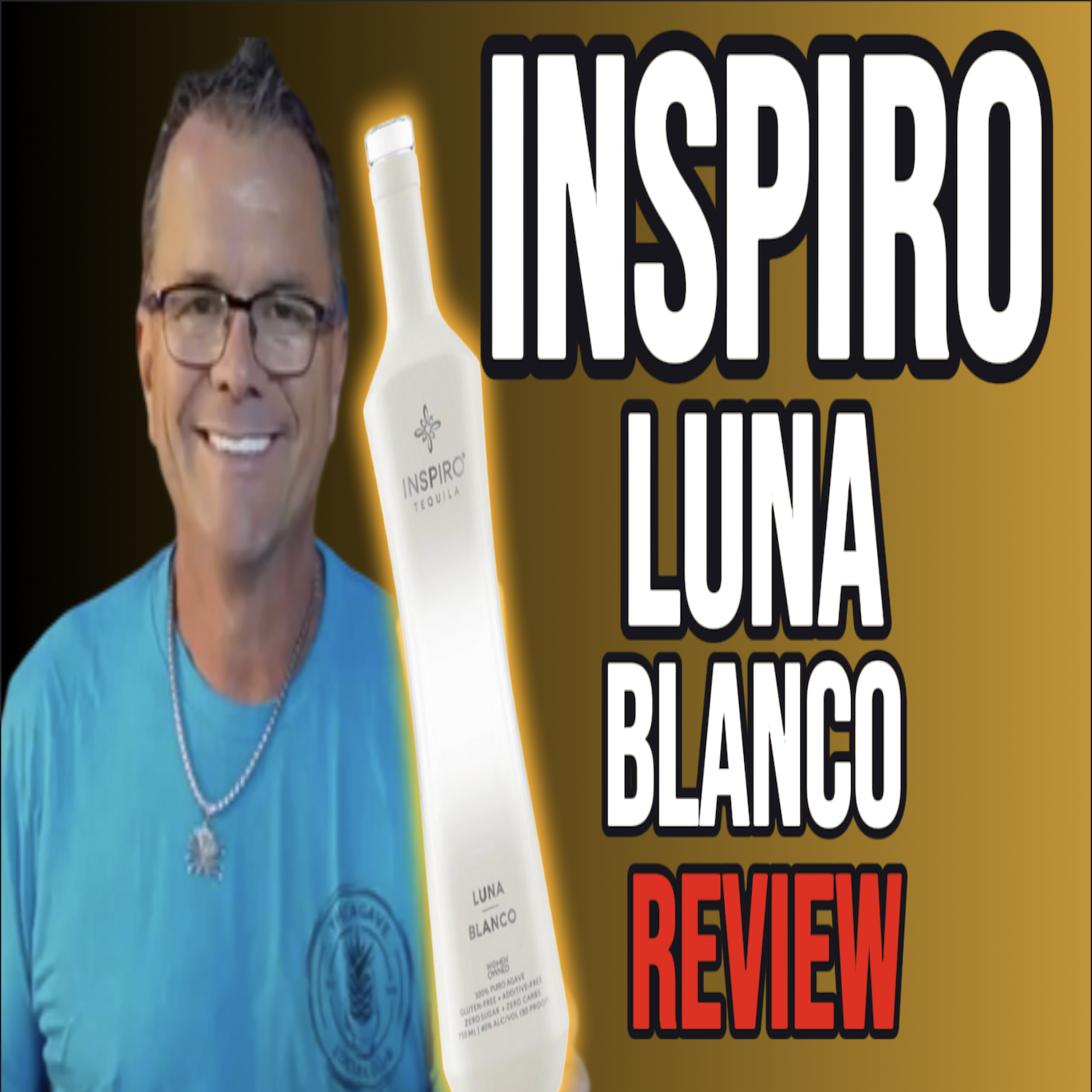 This Blanco Shines Brighter Inspiro Tequila Luna Blanco Review | Additive-Free & Woman-Owned
