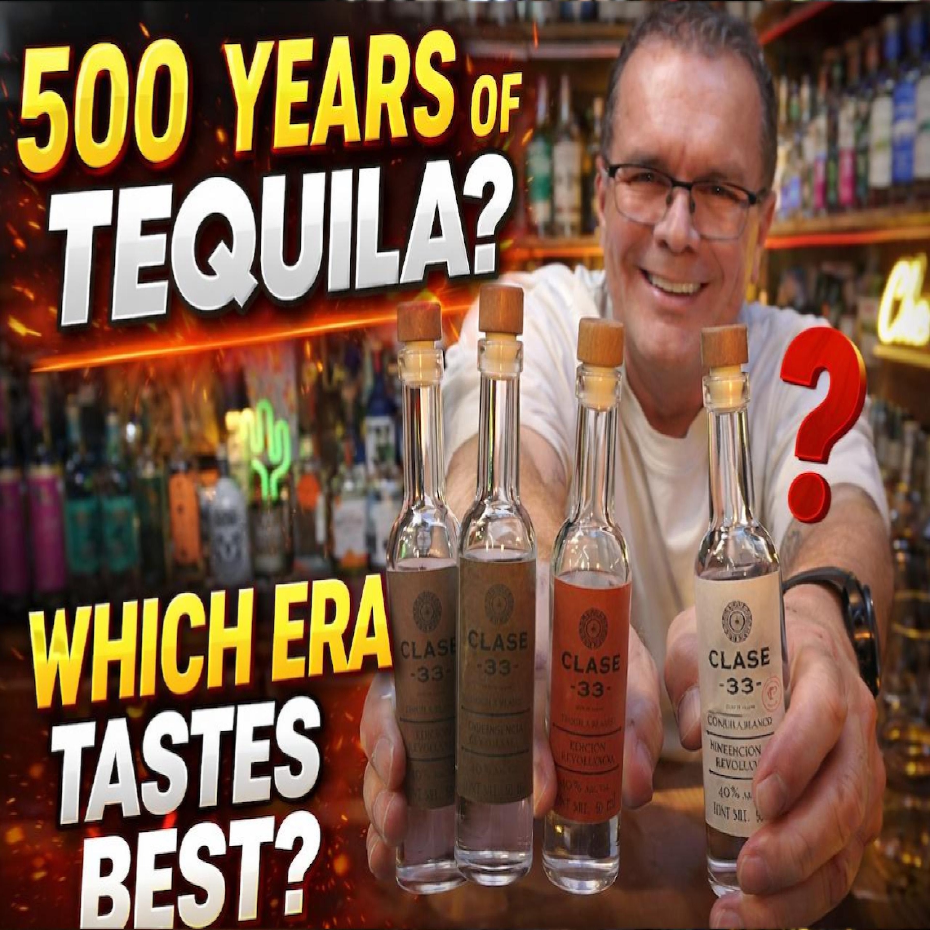 500 Years of Tequila in One Tasting… Which Era Tastes Best? | Clase 33 Review