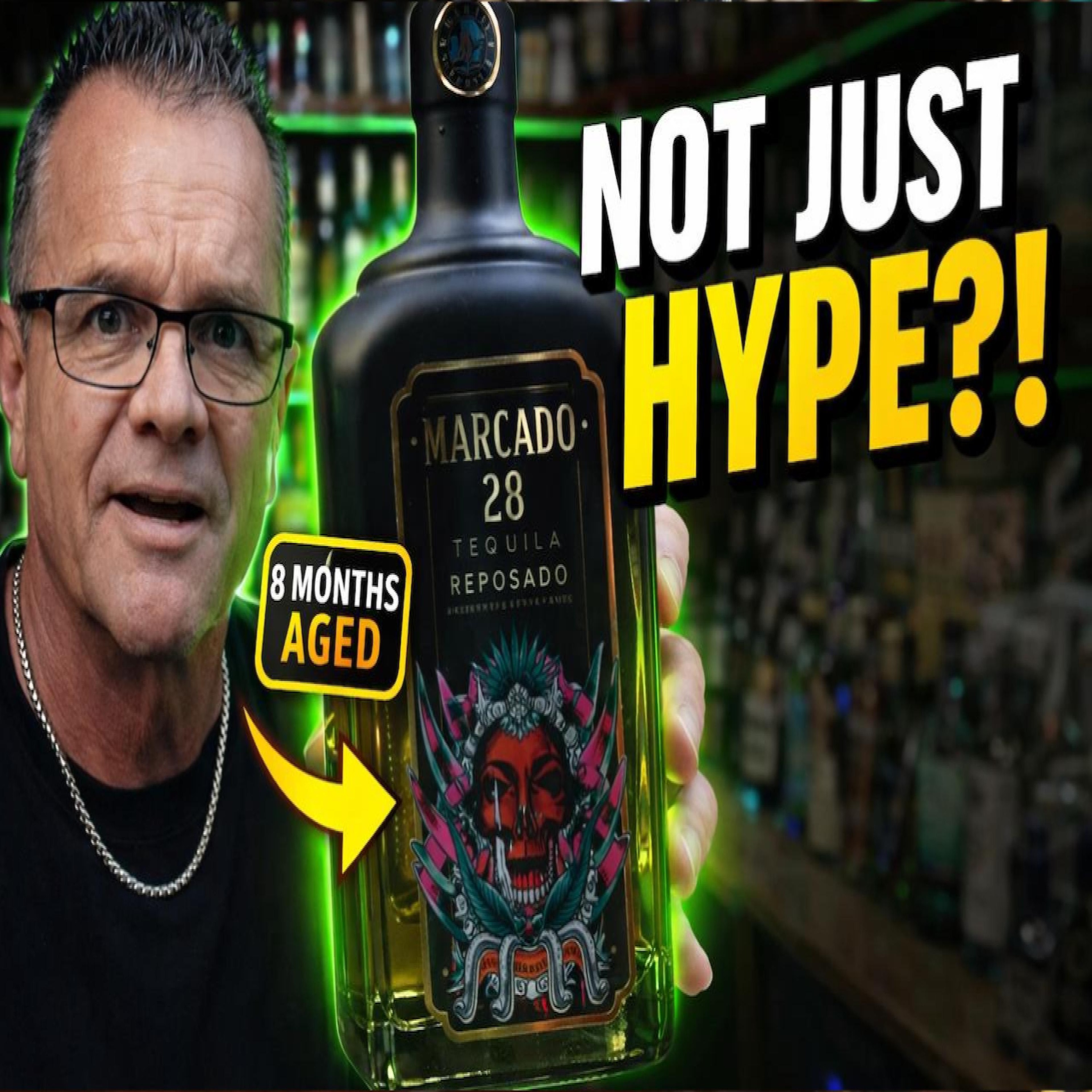Marcado 28 Reposado Review | Not Just Hype?! (Celebrity Tequila Surprise)