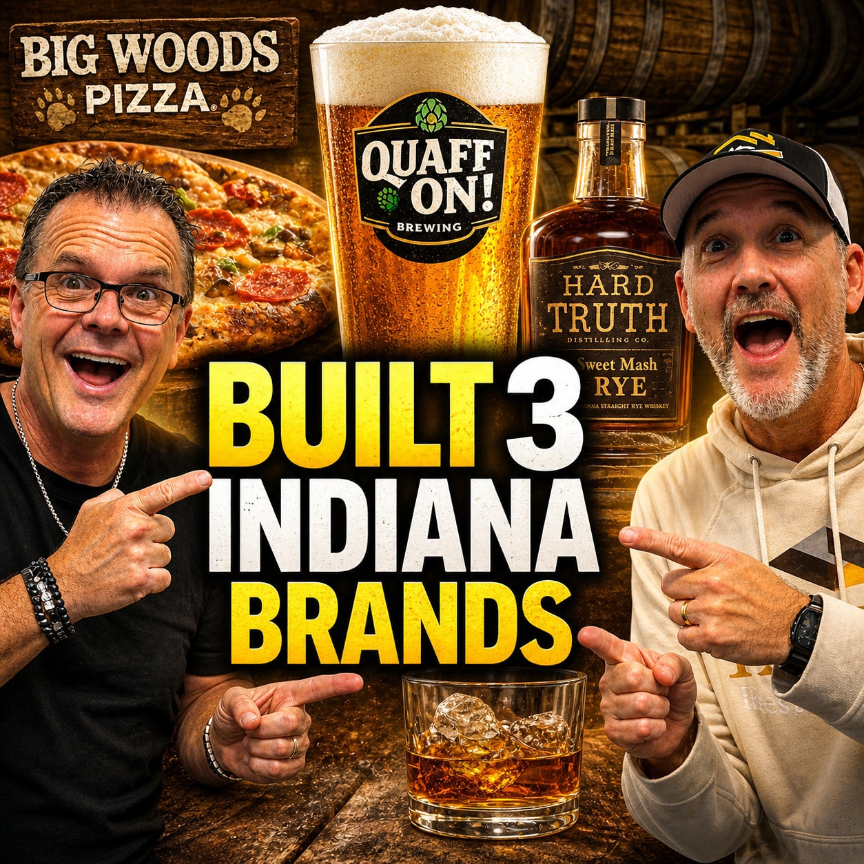Jeff McCabe on Building Hard Truth Distillery, Big Woods Pizza & Quaff ON! in Indiana