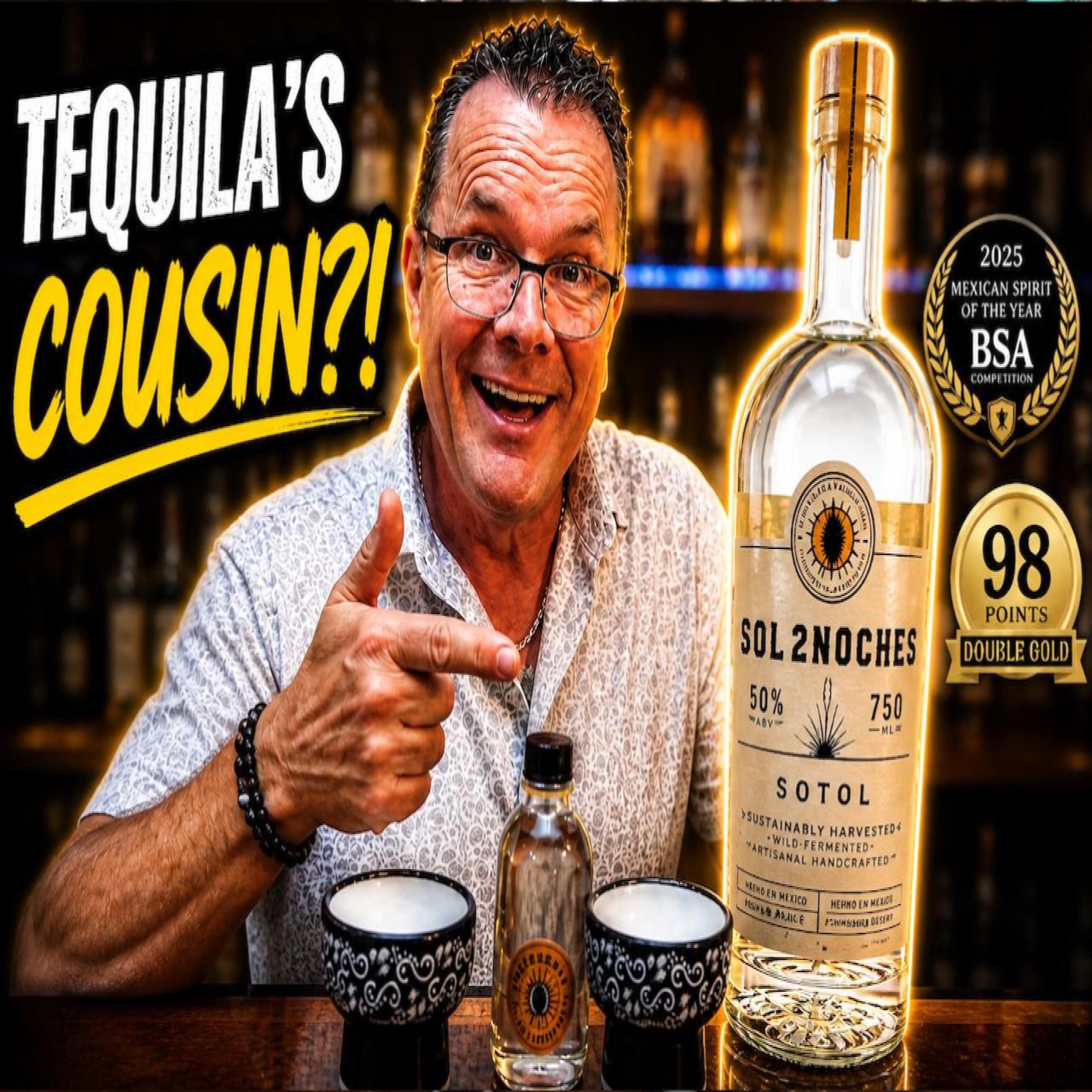 Tequila’s Cousin?! Trying 50% ABV Sotol (This Was Unexpected)