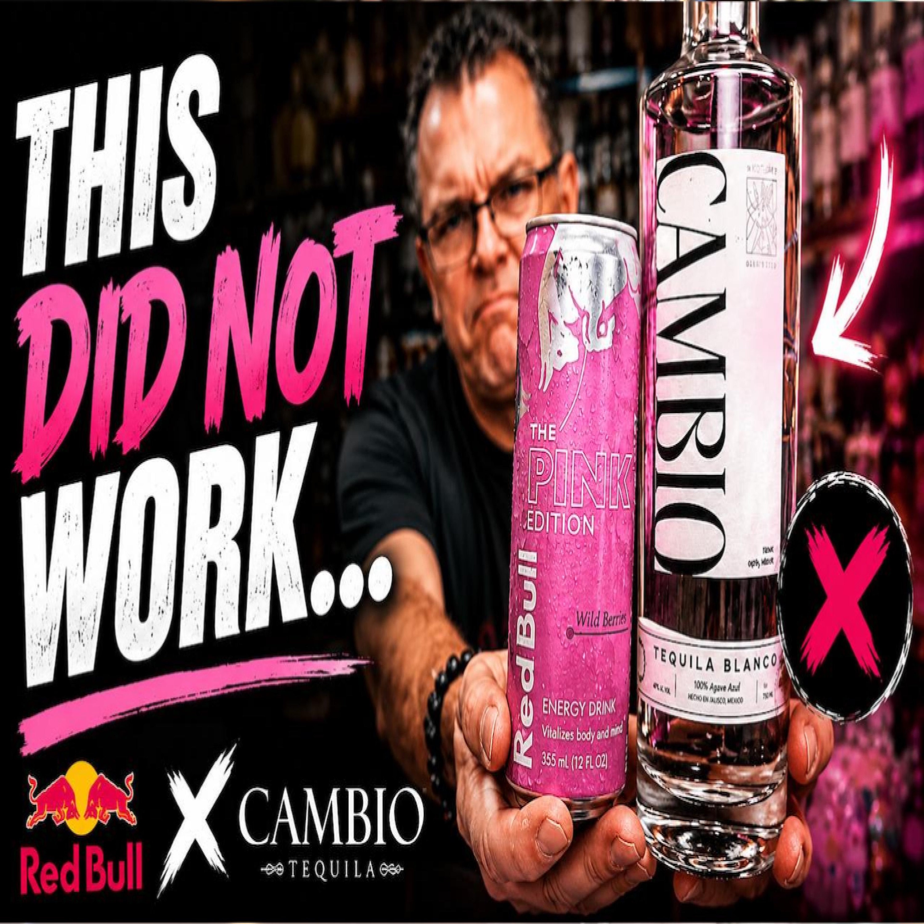 I Tried Pink Red Bull With Tequila… Big Mistake.