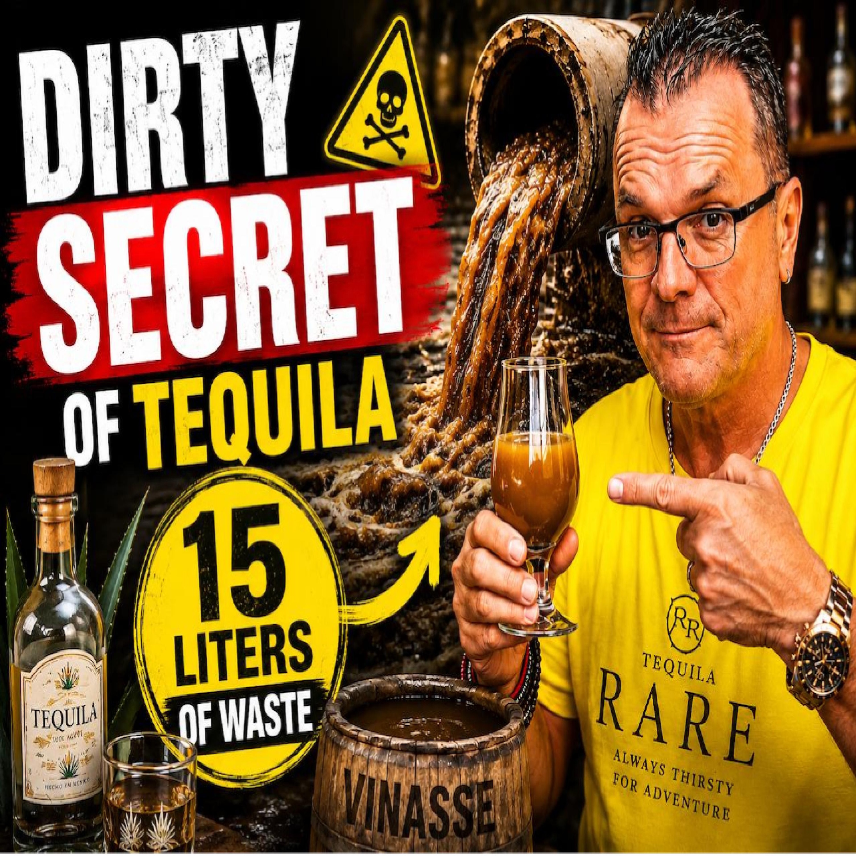 The Dirty Secret of Tequila Production | 15 Liters of Waste for Every Liter Made