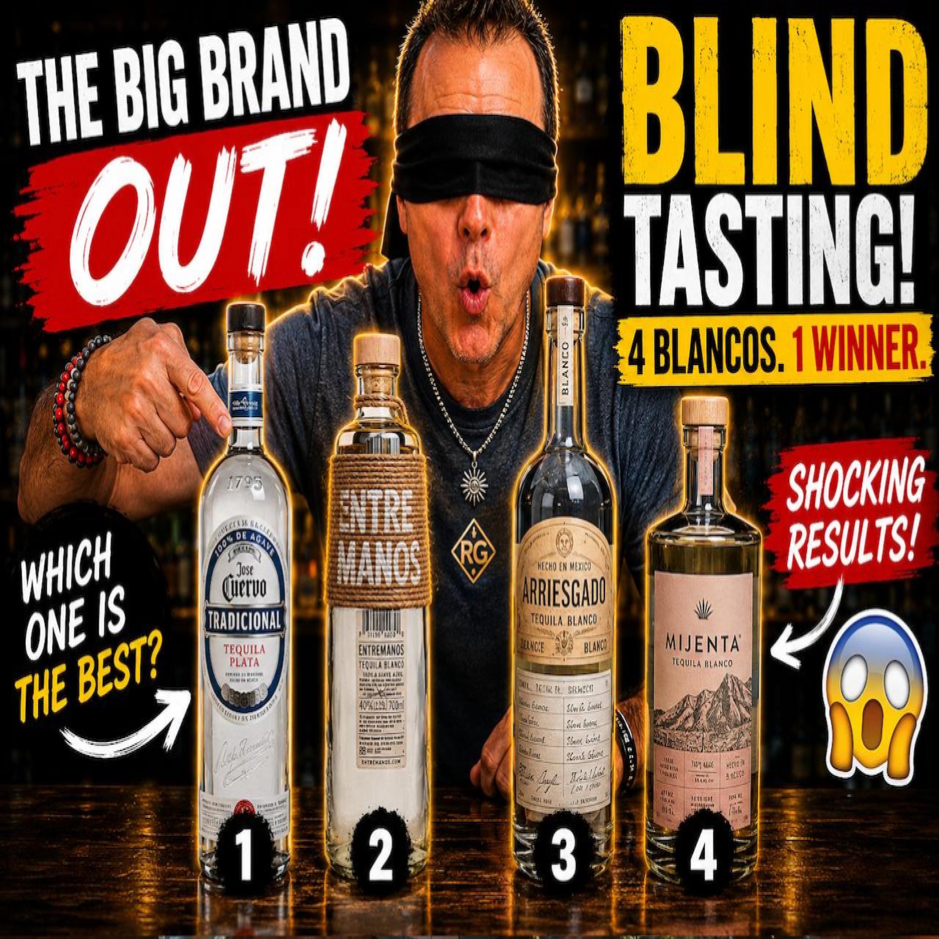 Jose Cuervo vs Craft Tequila Blind Taste Test (The Results Shocked Me!)