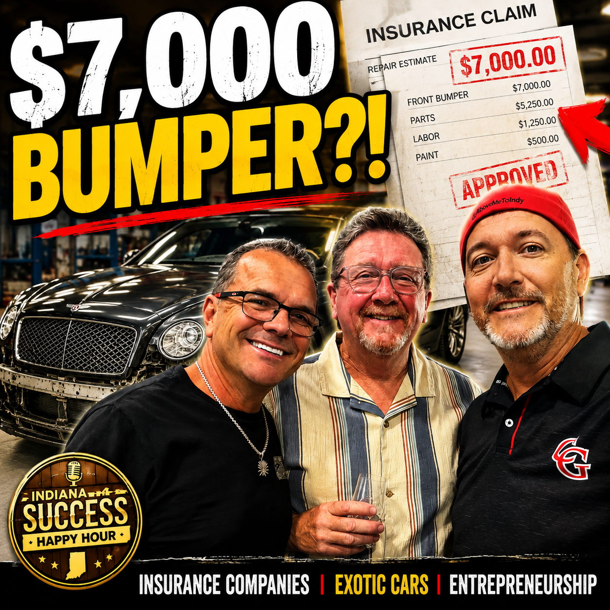Insurance Companies, Exotic Cars & Entrepreneurship | Dana Voelkel on Indiana Success Happy Hour