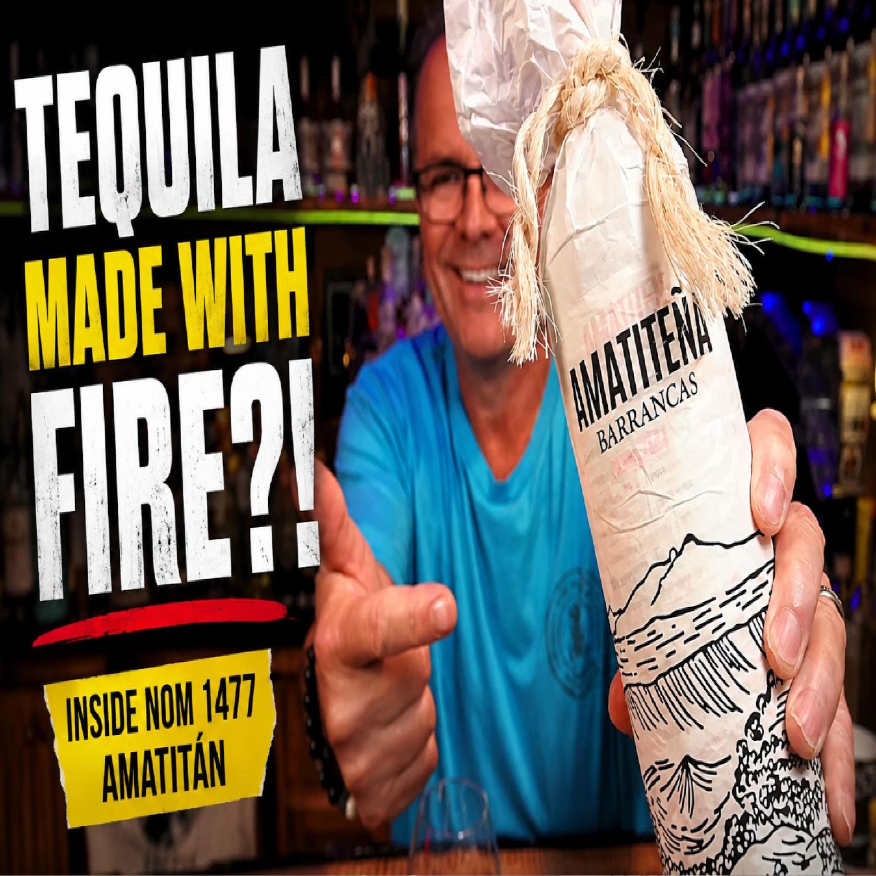 Tequila Made With Fire?! AMATITENA Blanco Review | Inside NOM 1477