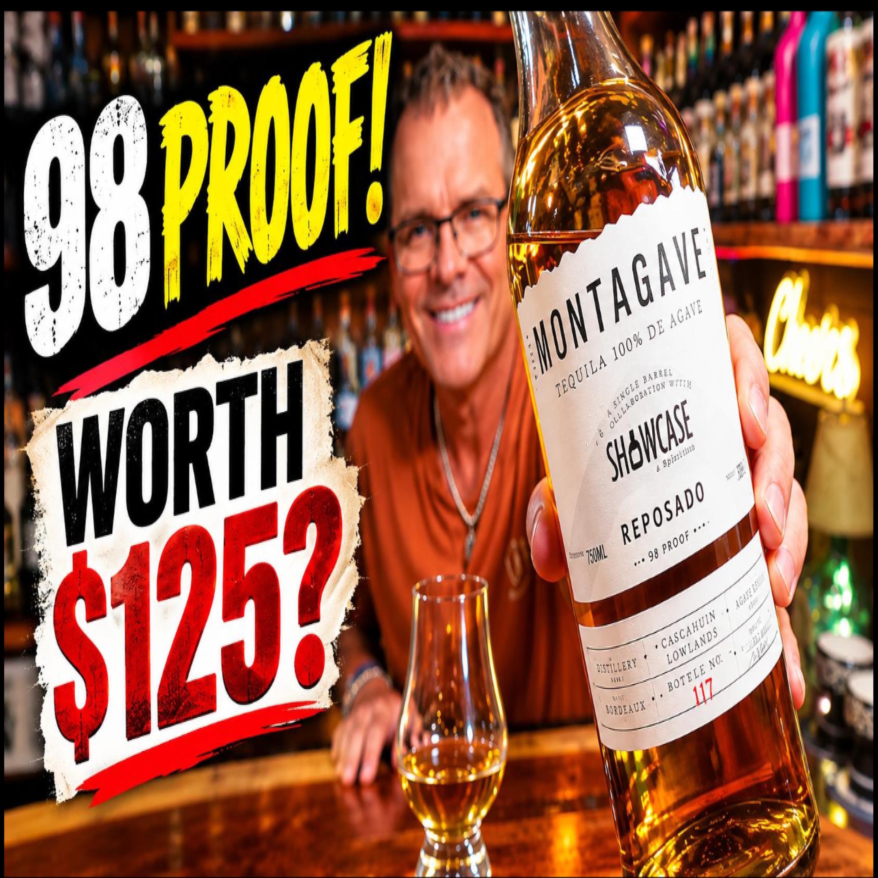 Montagave Showcase Single Barrel Reposado Review: 98 Proof & Worth $125?