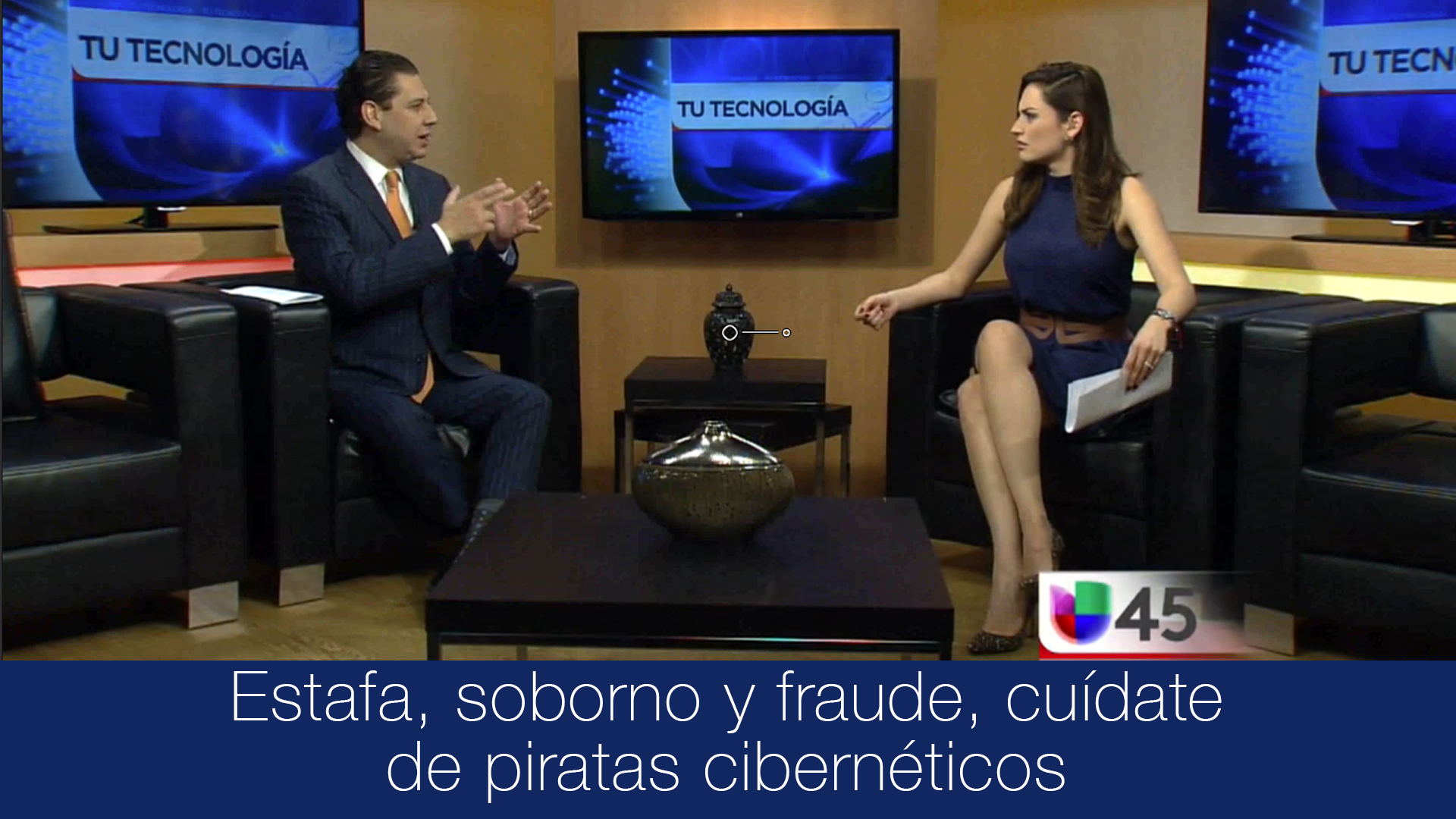 Estafa, soborno y fraude, cuídate de piratas cibernéticos - Capsula Univision 45 Houston