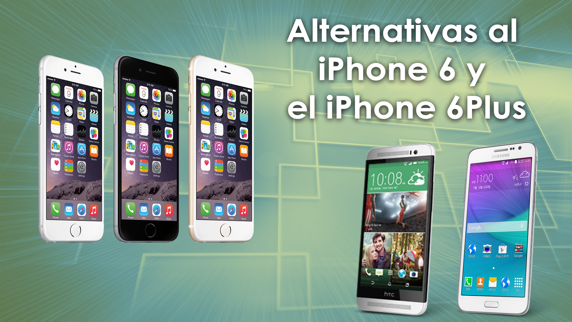 Que alternativas hay para el iPhone 6 y iPhone 6Plus?